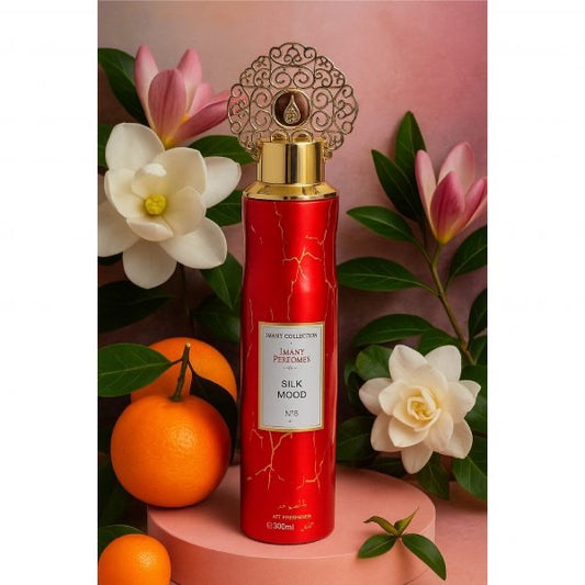 N°8 – SILK MOOD Parfum de maison – Rouge Marbré